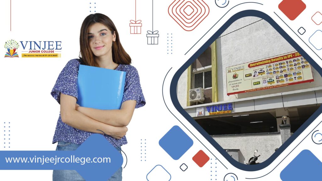 Vinjée Junior College building in Kukatpally Hyderabad – Best MPC and BiPC college